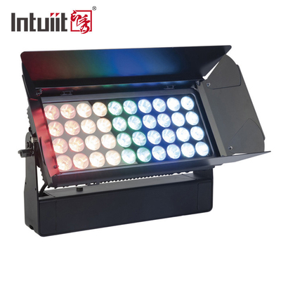 40x10w IP65 Открытый светодиодный ландшафтный прожектор Украшение здания DMX City Color LED Wash Lights