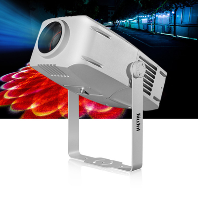 Высокая яркость 200 Вт водонепроницаемый IP65 светодиодный проектор с функцией зума GOBO наружный проекционный свет на здании