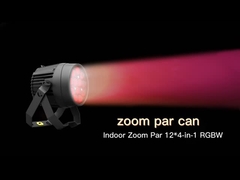 Внутреннее освещение 16*10W 4 In1 RGBW LED с этапным освещением Zoom 5-60 градусов Par Light