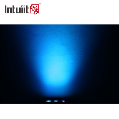 6x5W Внешнее водонепроницаемое DMX512 RGBW светодиодный светодиодный фонарь Вилла Дворик Здание Мост Проект ландшафтного освещения Цветный светодиодный фонарь
