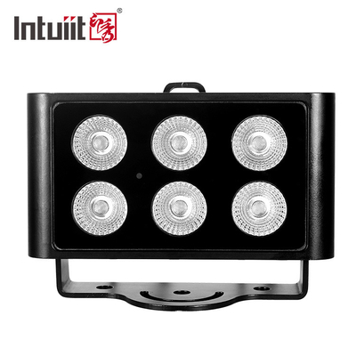 6x5W Led Rgbw 4in1 водонепроницаемый Ip65 городской цветный стеновой стиральный аппарат Led Wash Flood Light