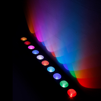 10x9W RGB DMX 3in1 светодиодный свет для стеновой стирки