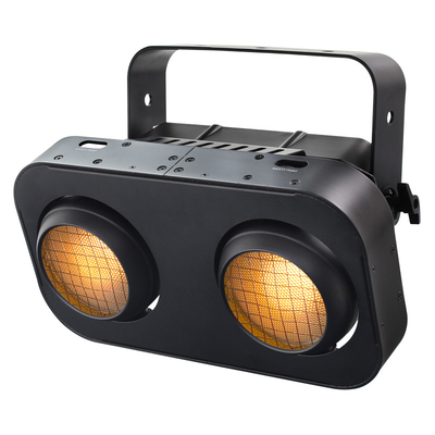 2 глаз Теплый белый янтарь / RGB Cob Par Blinder 2x90w Зрительская лампа Степной светофор