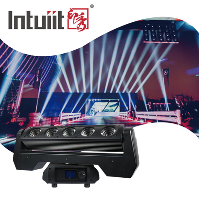 Диджей светодиодный светодиодный эпизод пикселя 5x40W rgbw 4in1 dmx512 световой бар луч света стиральная машина передвижная голова бар для дискотеки