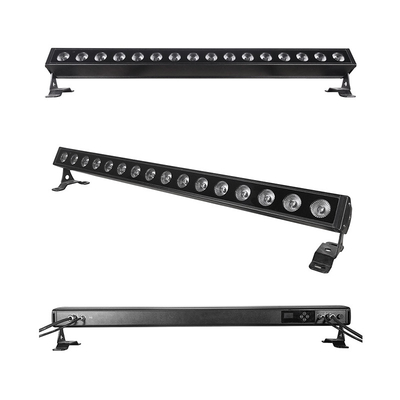 DMX512 RGBW светодиодный линейный стеновой стиральный светильник для архитектурного и фасадного освещения 16x5W наружная водонепроницаемая сценическая лампа