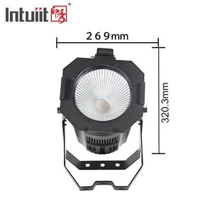 200 Вт COB LED Par Light Cool White 4 в 1 Стробный Сценарийный Свет DMX Управление DJ Диско оборудование Сценарийное освещение