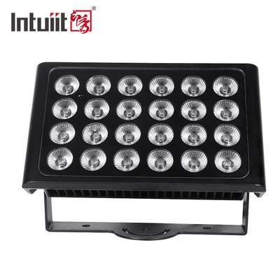 24PCS 160W городской цветный свет RGBW 4in1 ip65 водонепроницаемое высокое здание мытье возглавляемый городской цветный свет сцены