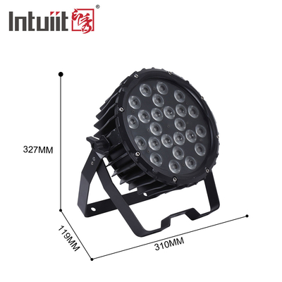 Профессиональный светодиод 82W RGB 24*Tri-3W Indoor DMX512 Slim Flat Led Par Light