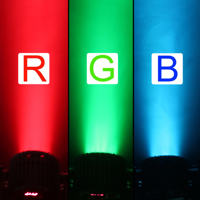 Светодиодный свет 7X22W RGB Алюминиевый DMX512 Светодиодный свет для свадебного мероприятия
