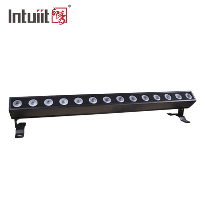 Сцена Led DMX Light Bar 14x10W RGBW 4IN1 LED Wall Wash Light Strobe Стенная стиральная панель для церковной вечеринки Dj Stage