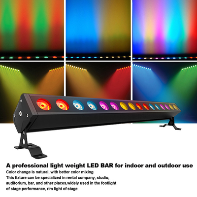 Алюминиевый корпус водонепроницаемый IP65 наружное освещение 16 * 5w dmx512 rgbw подсветка стенка