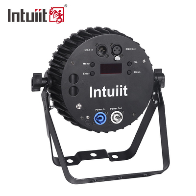 122W Party Light DJ Disco KTV Par Lamp DMX 512 Стробный эффект освещения Счет активирован для Рождества Бар клуб свадьба