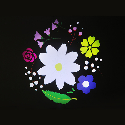 Проектор Led Gobo 60w Проектор с автоматической сменой цвета Led Outdoor Projection Lamp Gobo Custom Logo Welcome Light
