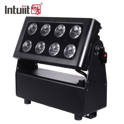 IP65 водонепроницаемое стеновое промывание здания 8 * 15W RGBW 4in1 светодиодный наружный городской цветный свет