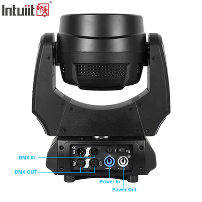 RGBW Движущаяся голова LED COB 200W Beam Dj Event Concert Washer Движущаяся голова Сценический свет