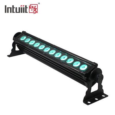 12X3W Внешний светодиодный стеновой стиральный аппарат IP65 водонепроницаемый DMX RGB светодиодный линейный стиральный свет Для архитектурного освещения фасадов зданий