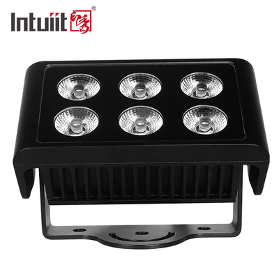 6x5W 4in1 наружный dmx rgbw IP65 светодиодный стеновой стиральный прибор светодиодный подводный фонарь