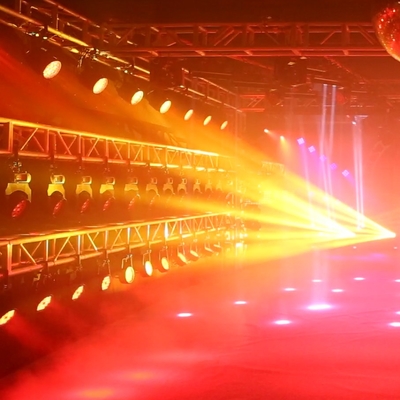 37x10W Zoom Beam Wash Moving Head Light для эффекта освещения сцены с RGBW 4in1 LED и DMX Control DJ Disco и ночной клуб
