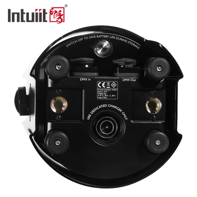 Аккумуляторный свет 4 * 12W RGBW 4in1 LED Uplights Аккумуляторный свет для вечеринки Dj Club Свадебная сцена