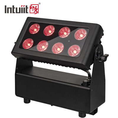 8*15W RGBW 4 в 1 батареи LED квадратный свет наружного водонепроницаемого сцены Свет DMX управления DJ Диско оборудование освещение