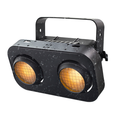 200 Вт Cob LED Par Can Stage Light Теплый белый или RGB 2 глазный светодиодный слепый свет DMX Зрительские огни