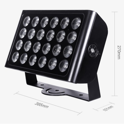 24x10w 4in1 Rgbw Led Outdoor Wall Washer Потопные огни Садовые свадебные вечеринки DJ Сценария