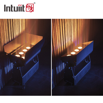 IP65 водонепроницаемый 8x10w беспроводной батареи питается Par Uplight Dmx Stage Led Wall Washer Light