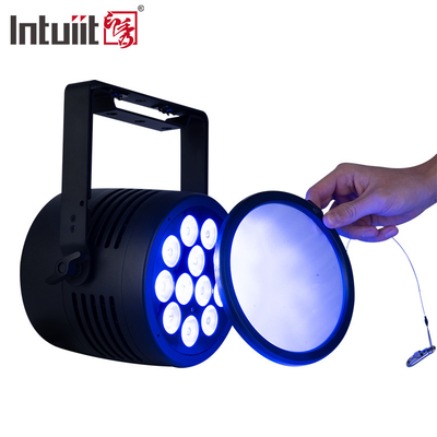 Алюминиевый сплав RGBWA UV LED Flat Par 12x20W освещение DJ Par Консервы Dmx 512 Световое освещение для церкви