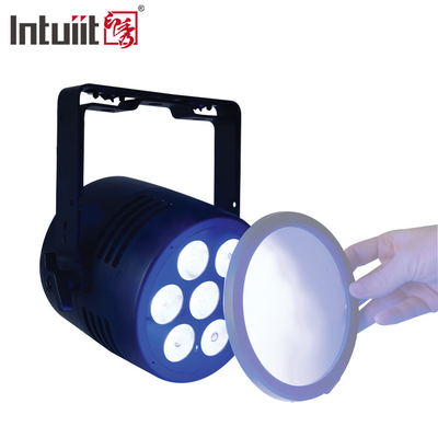 7x20W Rgbwauv Led Stage Par Light Dmx512 Control Par Light для мероприятия Свадьба Церковь Сцена вечеринки Par Lights