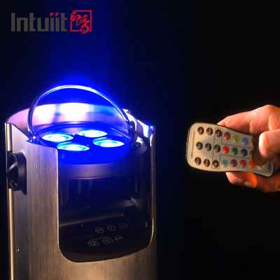 4x12W 4 в 1 RGBW Led Uplights Сцена Пар Партия Аккумуляторный беспроводной Пар Led Wedding Dj Uplights