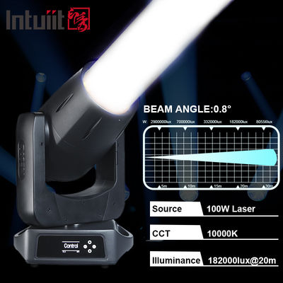 Водонепроницаемая лазерная вращающаяся голова IP66 100 Вт CMY Sharp Beam Lights для улицы