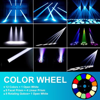 IP66 200W LED Waterproof Outdoor Moving Head Beam Stage Light