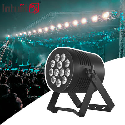 Наружные светодиодные сценические фонари DMX 12pcs*20W 6 в 1 RGBWA УФ водонепроницаемый парный свет для свадебных / сценических / дискотечных / концертных фонарей
