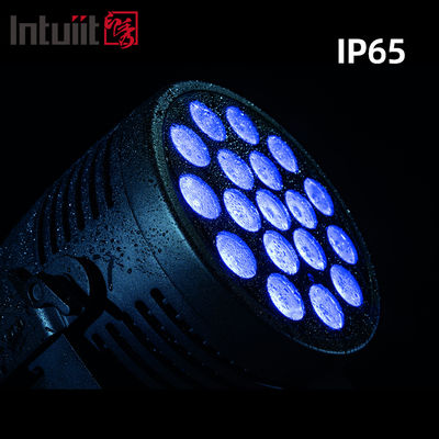 Внешний IP65 водонепроницаемый светодиодный парный свет 18x20W RGBWA UV 6in1 Профессиональное освещение для стирки сцены DMX DJ Can для мероприятий Стадионный клуб