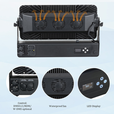IP65 40x10W RGBW светодиодный прожектор для городского этапа, наружное освещение зданий, архитектурное освещение