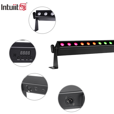 IP20 Аккумуляторный источник питания 12x2W 0.5m 4-в-1 Светодиодные настенные светильники Сценический свет