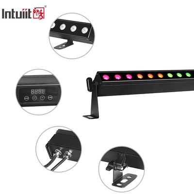 Светодиодный настенный светильник Battery Power 24x2W DMX512, IP65, водонепроницаемый, с эффектами RGBW для коммерческого наружного освещения