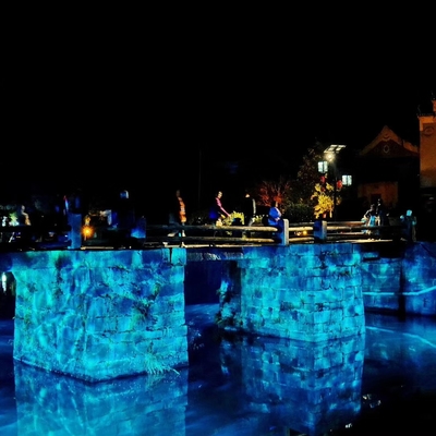 100 Вт Проектор Водяной волновой свет Внешний океан Водяной водоворот