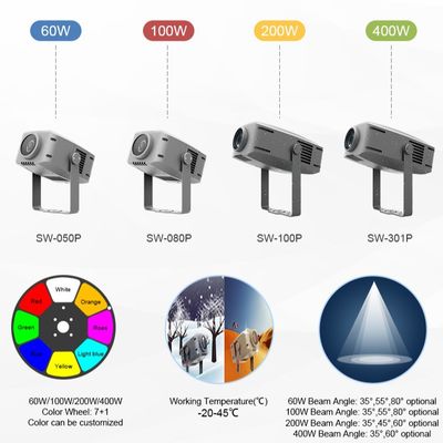 Наружный 60w светодиодный водяной волны Синий океан водоворотный свет для выставочного коридора отеля