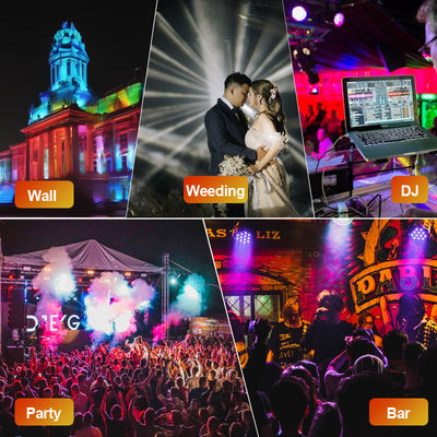 16*5W Красочный стиральный прибор для стен IP65 Внешний декоративный светодиод Линейный наружный стенный прожектор Здание Rgb Освещение Инженерные линейные огни