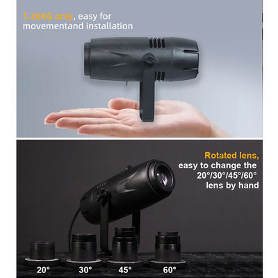 Рекламный проектор света с индивидуальным логотипом Gobo Projector для кафе и баров