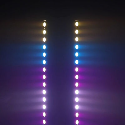 12*2W 4-в-1 IP65 Светодиодный прожектор Wash Bar с питанием от батареи, RGBW, проекционный свет, эффект луча