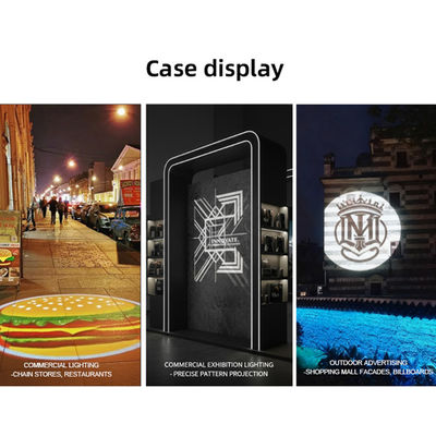 LED 60W Внешний водонепроницаемый Ip65 Хэллоуин Рождество Светодиодная Свадьба вращающийся Гобо Проектор