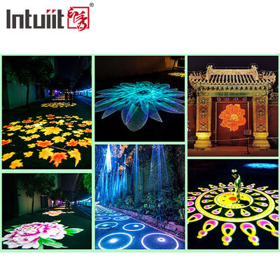 Наружные рекламные прожекторы 100-400 Вт, светодиодные гобо-проекторы, лампы для проекции на стены с бизнес-логотипами