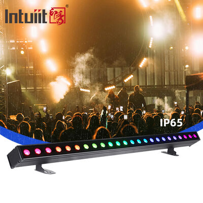 Светодиодный прожектор для подсветки стен 24x2W RGBW, водонепроницаемый IP65, для наружного освещения фасадов и ландшафта