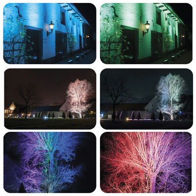 LED 40X10W RGBW 4 в 1 наружная водонепроницаемая стеновая стиральня Стенная ландшафтная лампа светодиодная лампа светодиодная лампа светодиодная лампа светодиодная лампа