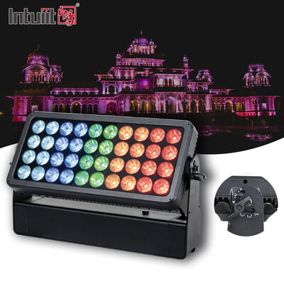 LED 40X10W RGBW 4 в 1 наружная водонепроницаемая стеновая стиральня Стенная ландшафтная лампа светодиодная лампа светодиодная лампа светодиодная лампа светодиодная лампа