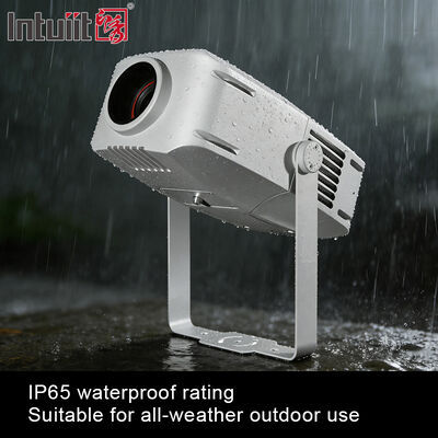400W Logo Gobo Projector Light — IP65 Outdoor DMX512 Custom Pattern Projection for Advertising, Building & Events