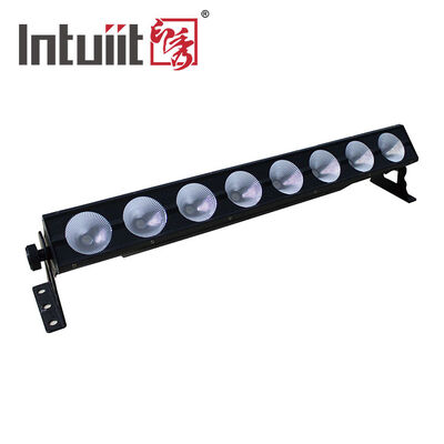 8*15W RGB Led Stage Lights Bar Dj Strobe Party Lights Bar 3 в 1 Wall Washer Light Indoor с управлением DMX Автопроизводство для церковного Рождественского свадебного танца