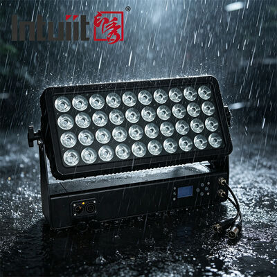400W IP65 RGBW 4IN1 светодиодный прожектор для городского цвета, заливающий свет со стен с управлением DMX512